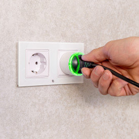 Shelly Gen3 energimåler, Bluetooth & Wi-Fi, hvid