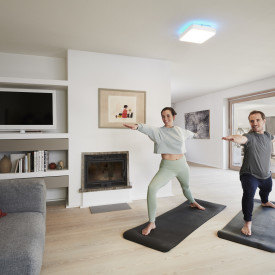 Osram Smart+ Wifi Backlight plafond, farveskift + hvid, 35x35 cm, hvid