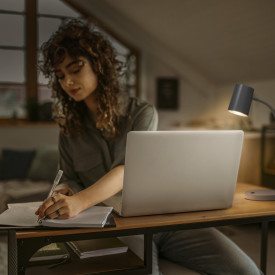 Osram Trapezium skrivebordslampe, grå