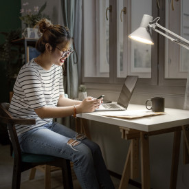 Osram Retro Clip klemmelampe, hvid