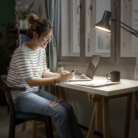 Osram Retro Clip klemmelampe, sort