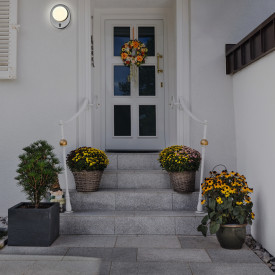 Osram Endura Style Disc udendørs væglampe med sensor