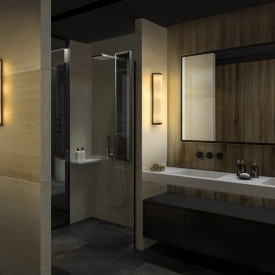 Osram Cylinder spejllampe, 45,5 cm, sort