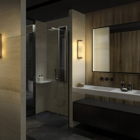 Osram Cylinder spejllampe, 32 cm, sort