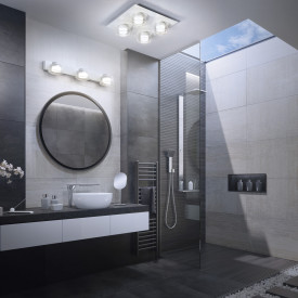 Osram Orbis Flame spejllampe, 3000-4000K, hvid, 50 cm