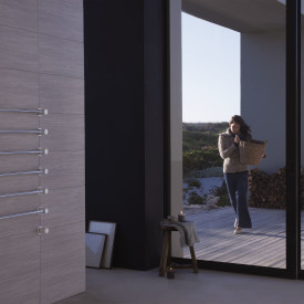 Vola håndklædetørrer T39, el, 6 tværstænger, krom