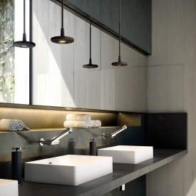 2 stk Cosmic Geyser sæbedispenser, mat sort