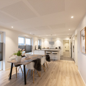 Nordtronic Uni Install Indbygningsspot 64 Rund GU10, Børstet alu