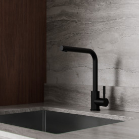 Zen Sanitary køkkenarmatur, sort