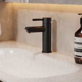 Zen Sanitary Slimine håndvaskarmatur, sort