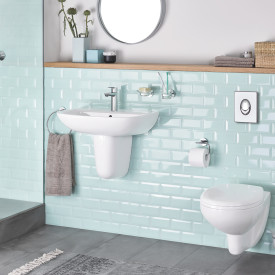 Grohe Bau væghængt toilet, uden skyllekant, hvid