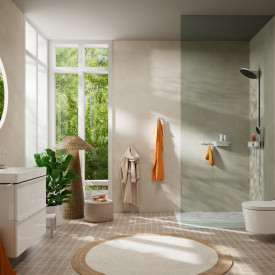 Hansgrohe AddStoris toiletrulleholder, mat hvid