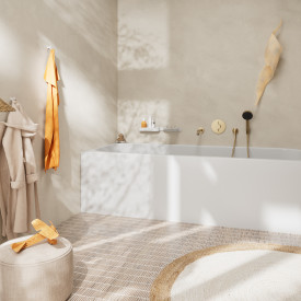 Hansgrohe Fixfit E slangeudtag, børstet bronze