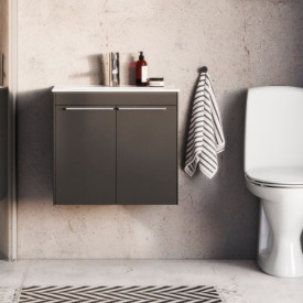 Ifö Sense Pro møbelpakke, 62x41,5 cm, mat grå