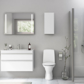 Ifö Sense Pro møbelpakke, 91x47 cm, mat hvid