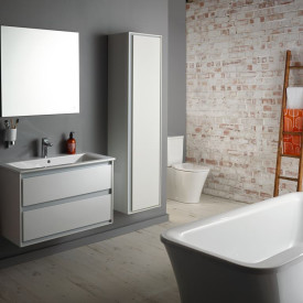 Ideal Standard Connect Air højskab, 40x160 cm, hvid