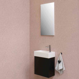 Sanibell Proline underskab, 40x23 cm, mat sort