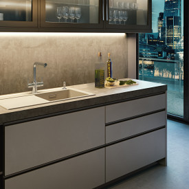 Blanco Zenar 45S MXI køkkenvask, 86x51 cm, hvid