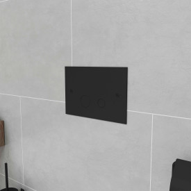 Lavabo Luna betjeningsplade, mat sort