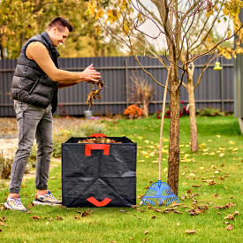 Polet haveaffaldssæk, 65 x 65 x 65 cm, 270 L