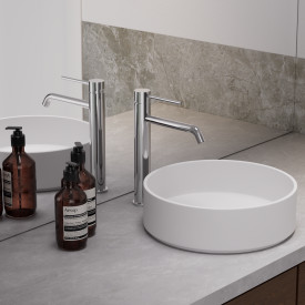 Zen Sanitary Slimline håndvaskarmatur, rustfrit stål