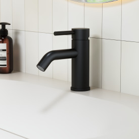 Zen Sanitary Slimine håndvaskarmatur, sort