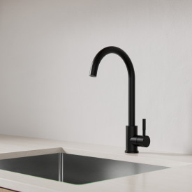 Zen Sanitary køkkenarmatur, sort