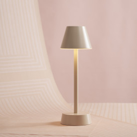 Duni Zelda genopladelig bordlampe, lyserød