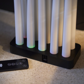 Duni genopladelige LED kronelys, 10 stk.