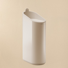 2 stk Cosmic Flat toiletspand, 2,5 liter, mat hvid