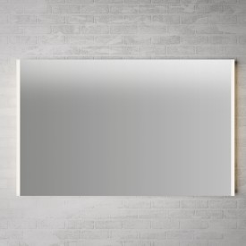 Linn Bad Hilde speil med lyskant i sidene, 120x75x3,5 cm