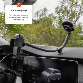 Fixed Iconiq Flex XL telefonholder til forrude eller instrumentbræt