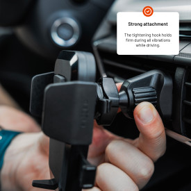 Fixed Iconiq Lock telefonholder til ventilationsgitter