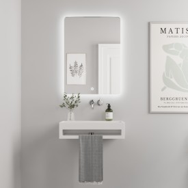 Copenhagen Bath Sandfjord 60 servant, 60x40 cm, hvit matt