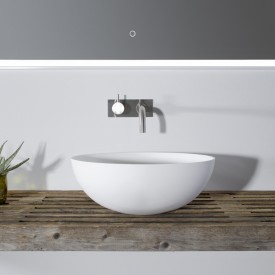 Copenhagen Bath Norsjö servant, Ø39 cm, hvit matt