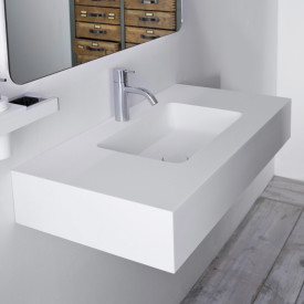 Copenhagen Bath Furesø 80 servant, 80x40 cm, hvit matt