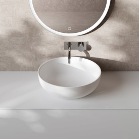 Copenhagen Bath Hornbæk servant, Ø40 cm, hvit matt