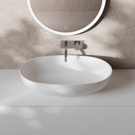 Copenhagen Bath Hornbæk servant, 60x40 cm, hvit matt