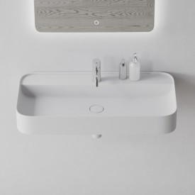 Copenhagen Bath Yuno WA 80 servant, 80x41 cm, hvit matt