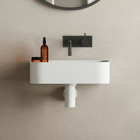 Copenhagen Bath Yuno LR 41 servant, 41x24 cm, hvit matt