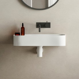 Copenhagen Bath Yuno LR 55 servant, 55x30 cm, hvit matt