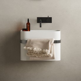 Copenhagen Bath Yuno Rail 41 servant, 41x24 cm, hvit matt