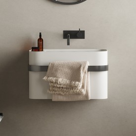 Copenhagen Bath Yuno Rail 55 servant, 55x31 cm, hvit matt