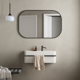 Copenhagen Bath Yuno Rail 80 servant, 80x20 cm, hvit matt
