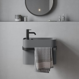 Copenhagen Bath Yuno Rail 41 Servant, 41x24x30 cm, grå matt