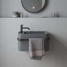 Copenhagen Bath Yuno Rail 55 servant, 55x31x30 cm, grå matt