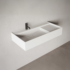 Copenhagen Bath Oslo 90 Servant, 90x45 cm, venstre, hvit matt