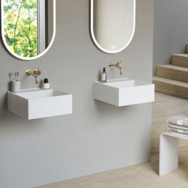 Copenhagen Bath Oslo 40 Servant, 40x40 cm, hvit matt