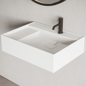 Copenhagen Bath Oslo 60 Servant, 60x45 cm, høyre, hvit matt