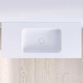 Copenhagen Bath SQ2 møbelservant, 100x45 cm, hvit matt